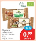 Haferriegel von Alnatura im aktuellen budni Prospekt