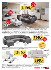 Couch im aktuellen XXXLutz Möbelhäuser Prospekt (Krefeld) Couch im XXXLutz Möbelhäuser Prospekt "junges wohnen" mit 8 Seiten (Krefeld)