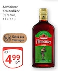 Aktuelle Likör Angebote bei GLOBUS in Halle (Saale) Aktuelles Kräuterlikör Angebot bei GLOBUS in Halle (Saale) ab 4,99 €