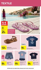 Chaussures en promo dans le catalogue Carrefour à la page 61