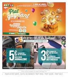 Catalogue Supermarchés Match de la semaine 46, "65 ANS ça se fête en grand", page 2, 04/11/2025 - 16/11/2025 Prospectus Supermarchés Match en cours, "65 ANS ça se fête en grand", page 2 sur 20