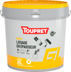 Garnissant lissant multiapplication 20kg en promo chez Brico Dépôt Garnissant lissant multiapplication 20kg dans le catalogue Brico Dépôt