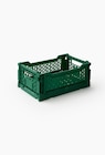 Caisse de rangement pliable 27x17x10.5cm en plastique recyclé en promo chez Monoprix Margaret Caisse de rangement pliable 27x17x10.5cm en plastique recyclé dans le catalogue Monoprix Margaret