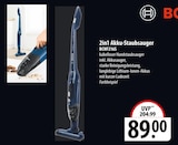 Bosch 2in1 Akku-Staubsauger BCHF216S Angebote bei famila Nordost Neustadt für 89,00 €