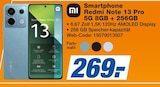 Redmi Note 13 Pro 5G 8GB + 256GB Angebote von Xiaomi bei expert Fellbach für 269,00 €