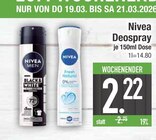Deospray Angebote von Nivea bei EDEKA Augsburg für 2,22 €