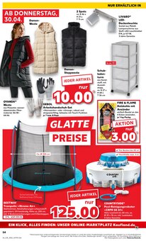 Trampolin im Kaufland Prospekt "KNÜLLER" mit 67 Seiten (Stuttgart)