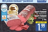Sport-Salami von Reinert im aktuellen EDEKA Prospekt für 1,99 €