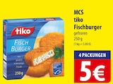 MCS tiko Fischburger bei famila Nordost im Prospekt "" für 5,00 €