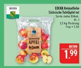 Sächsische Tafeläpfel rot im Angebot bei Marktkauf in Bautzen Sächsische Tafeläpfel rot Angebote von EDEKA Heimatliebe bei Marktkauf Bautzen für 1,99 €