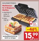 Waffeleisen für 2 Belgische Waffeln im Angebot bei Netto Marken-Discount in Villingen-Schwenningen Waffeleisen für 2 Belgische Waffeln Angebote von GOURMETmaxx bei Netto Marken-Discount Villingen-Schwenningen für 15,99 €