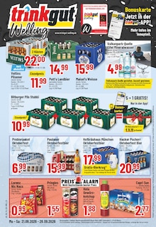 Prospekt der Woche "Aktuelle Angebote" Seite 1, 21.09.2026 bis 26.09.2026 für Borken Aktueller Prospekt "Aktuelle Angebote" Seite 1 von 10 Seiten für Borken
