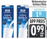 Haltbare Milch 1,5% Fett bei EDEKA im Prospekt "" für 0,99 €