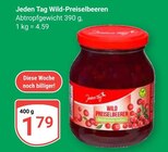 Wild-Preiselbeeren Angebote von Jeden Tag bei GLOBUS Hof für 1,79 €