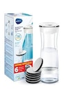 Bouteille et carafe filtrante Brita BOUTEILLE FILTRANTE BLANC/GRAPHITE 6 MOIS - Brita en promo chez Darty Bouteille et carafe filtrante Brita BOUTEILLE FILTRANTE BLANC/GRAPHITE 6 MOIS - Brita dans le catalogue Darty