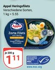 Heringsfilets im Angebot bei GLOBUS in Siegen Heringsfilets Angebote von Appel bei GLOBUS Siegen für 1,11 €