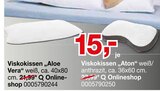 Viskokissen Aloe Vera Angebote bei Opti-Wohnwelt Schorndorf für 15,00 €