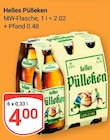 Aktuelles Helles Pülleken Angebot bei GLOBUS in Salzgitter ab 4,00 €