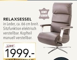 Multipolster Paderborn - Relaxsessel Angebot im Prospekt Relaxsessel bei Multipolster im Paderborn Prospekt für 1.999,00 €