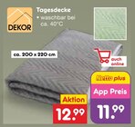 Tagesdecke Angebote von DEKOR bei Netto Marken-Discount Lippstadt für 11,99 €