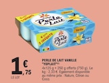 Perle de Lait Vanille - Yoplait en promo chez E.Leclerc Perle de Lait Vanille - Yoplait dans le catalogue E.Leclerc
