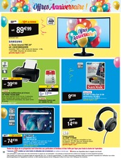 Samsung Angebote im Prospekt "Offres Anniversaire ! nº2" von Cora auf Seite 50