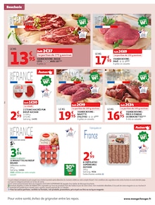 Catalogue Auchan Supermarché de la semaine 12, "LE FRAIS, LE BON MOINS CHER", page 2, 17/03/2026 - 23/03/2026 Prospectus Auchan Supermarché en cours, "LE FRAIS, LE BON MOINS CHER", page 2 sur 8