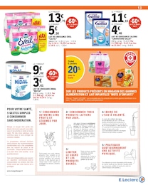 Offre Lait Bébé dans le catalogue E.Leclerc du moment à la page 13