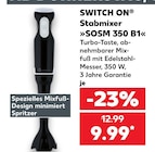 Stabmixer Angebote von SWITCH ON bei Kaufland Lehrte für 9,99 €