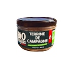 Terrine bio - LE BIO DES ELEVEURS dans le catalogue Carrefour