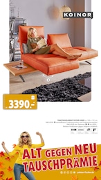 Sofa im Polstermöbel Fischer Prospekt "ALT GEGEN NEU" auf Seite 15