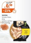 Schale Filets im Angebot bei Müller in Brühl Schale Filets Angebote von SHEBA bei Müller Brühl für 0,99 €