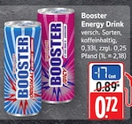EDEKA - Booster Energy Drink Original Angebot im Prospekt Booster Energy Drink Original bei EDEKA im Prospekt "" für 0,72 €