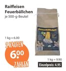 Feuerbällchen Angebote von Raiffeisen bei V-Markt Augsburg für 6,00 €