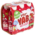 Yaourt à boire - CARREFOUR SENSATION en promo chez Carrefour Yaourt à boire - CARREFOUR SENSATION dans le catalogue Carrefour
