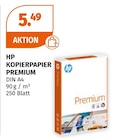 KOPIERPAPIER PREMIUM Angebote von HP bei Müller Landshut für 5,49 €