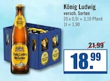 Bier Angebote von König Ludwig bei Zisch Emden für 18,99 €