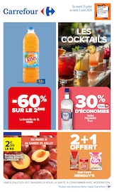 Promos Vodka dans le catalogue "Carrefour" de Carrefour Vodka en promo dans le catalogue Carrefour à la page 1