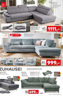 Ecksofa im aktuellen porta Möbel Prospekt (Hamburg) Ecksofa im porta Möbel Prospekt "GARTEN AKTIONSTAGE" mit 8 Seiten (Hamburg)