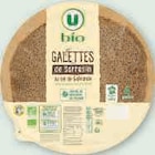 Galettes de sarrasin - U BIO en promo à 0,91 € chez Hyper U Galettes de sarrasin - U BIO dans le catalogue Hyper U