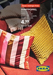Aktueller IKEA Prospekt mit Spannbettlaken, "Neuer niedriger Preis", Seite 1
