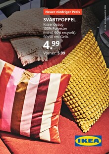 Aktueller IKEA Prospekt "Neuer niedriger Preis" Seite 1 von 1 Seite für Ulm