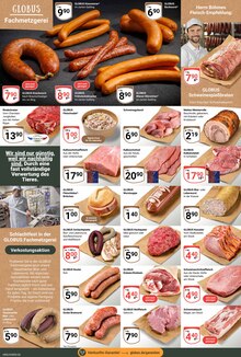 Bratwurst im GLOBUS Prospekt "Aktuelle Angebote" mit 24 Seiten (Rostock)