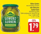 EDEKA Wört - Gurken Angebot im Prospekt Gurken bei EDEKA im Wört Prospekt für 1,79 €
