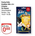Knabber-Mix Angebote von Purina Felix bei GLOBUS Herne für 0,88 €