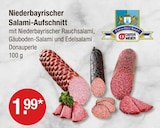 Niederbayerischer Salami-Aufschnitt im V-Markt Prospekt zum Preis von 1,99 €