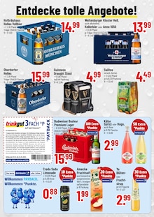 Trinkgut Prospekt der Woche "Füssens Getränkemarkt!" Seite 2, 19.05.2025 bis 24.05.2025 für Füssen Aktueller Trinkgut Prospekt "Füssens Getränkemarkt!" Seite 2 von 4 Seiten für Füssen