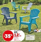 U Express Évron - Promo Fauteuil empilable Promo Fauteuil empilable à 12,99 € dans le catalogue U Express à Évron