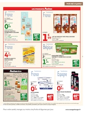 Promos Pomme Bio dans le catalogue "PETIT DÉJ & GOÛTER" de Auchan Hypermarché à la page 5 Promos Pomme Bio dans le catalogue "PETIT DÉJ & GOÛTER" de Auchan Hypermarché à la page 5