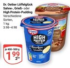 Löffelglück Sahne im Angebot bei GLOBUS in Worms Löffelglück Sahne Angebote von Dr. Oetker bei GLOBUS Worms für 1,99 €